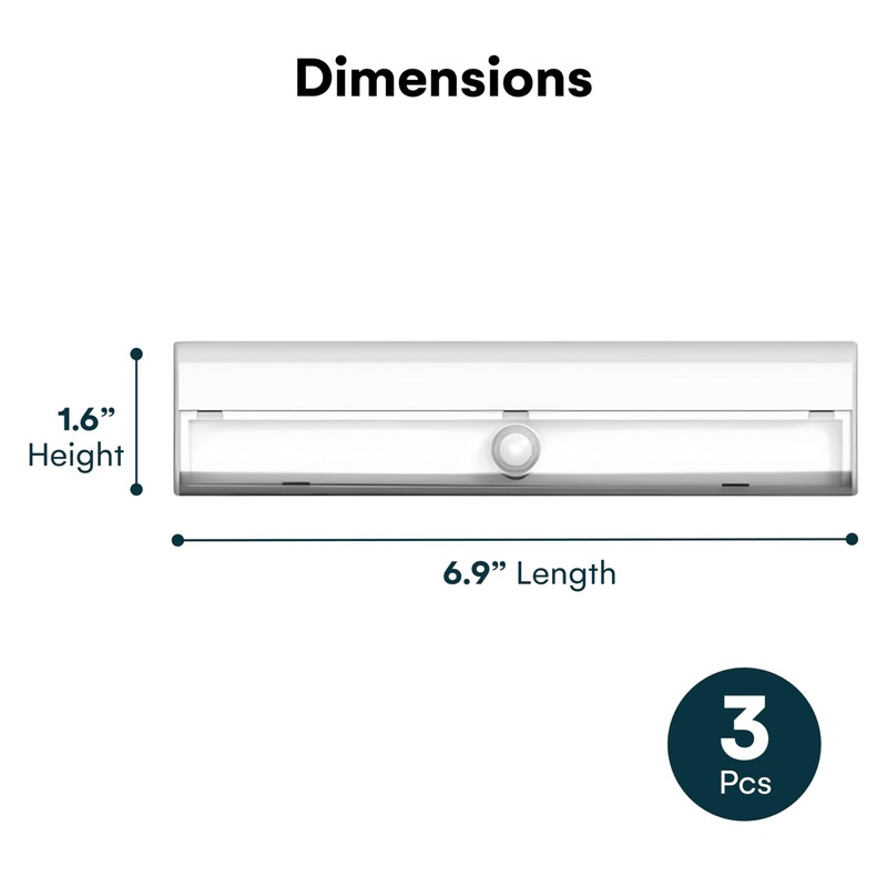 Brilliant Evolution Wireless LED Stair Lights with Motion Sensor -
