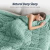 Wemore Fleece Weighted Blanket for Adults (60" x 80" 20lbs,