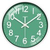 VIKMARI Wall Clock, Small 20 cm, Modern Blue Silent Analogue