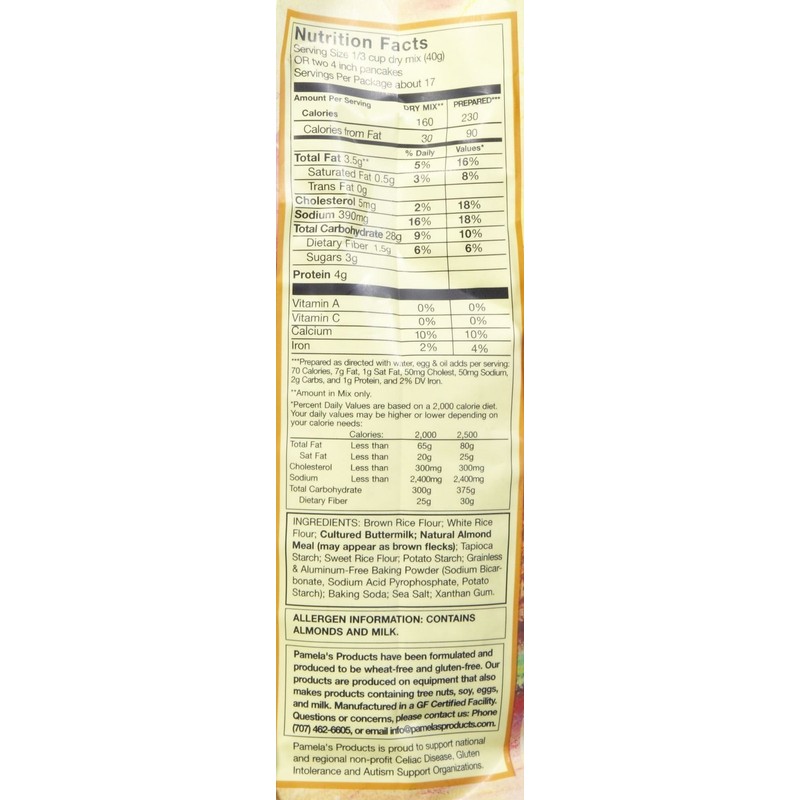 Pamela's Products Ultimate Baking & Pancake Mix, 24 oz