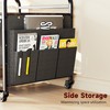RoleDec 2-Tier Large Under Desk Printer Stand with Storage, 3D