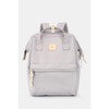 Himawari Water Resistant Canvas Backpack Bag with Side Pockets -