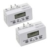 Clear Power Indoor Timer (Dual Pack) 1 Polarized Outlet EZ