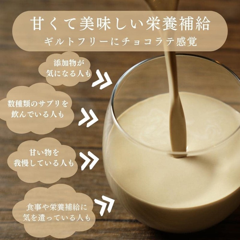 妊活プロテイン モトクル チョコレート味 葉酸 600㎍ 16種類 栄養素 配合 人工甘味料不使用 ソイプロテイン