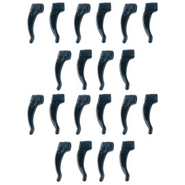 Unbranded 20Pcs Silicone Anti-Slip Glasses Ear Hooks Tip Eyeglass Grip Temple Holder