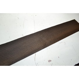 Fumed Oak Raw Wood Veneer Sheet 8 x 44 inches 1/42nd Thick