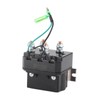 Haosie Winch Solenoid Relay Contactor, 12V 250A Solenoid Relay for