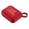 Bocina JBL Go 4 JBLGO4 portátil con bluetooth waterproof roja
