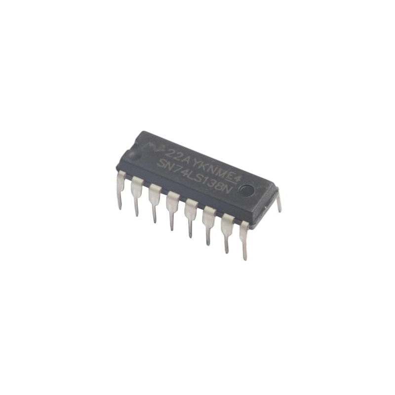 Circuito Integrado Chip IC 74LS138 Decodificador y Demultiplexor TTL 74138