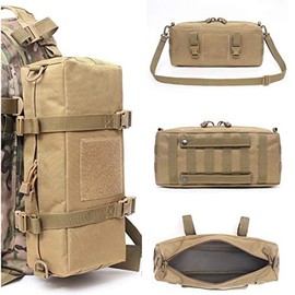 ACEXIER Bolsas de Escalada al Aire Libre, Accesorios tácticos Militares Impermeables, Bolso de Hombro, Mochila de Nailon 600D Molle para Acampar, riñonera para Senderismo