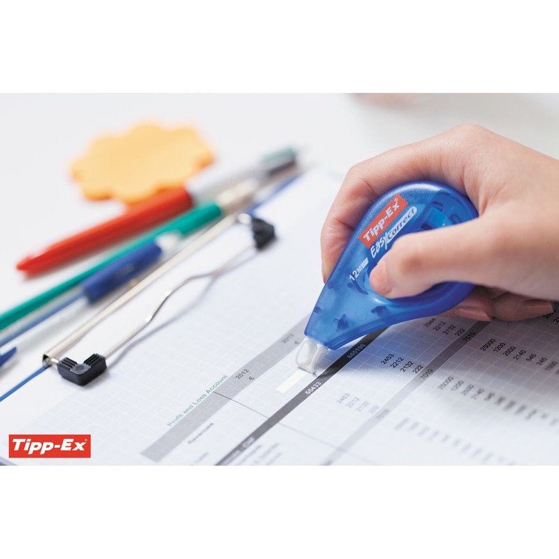 Tipp-Ex Extra Long - Easy To Correct - Tear-Resistant Correction