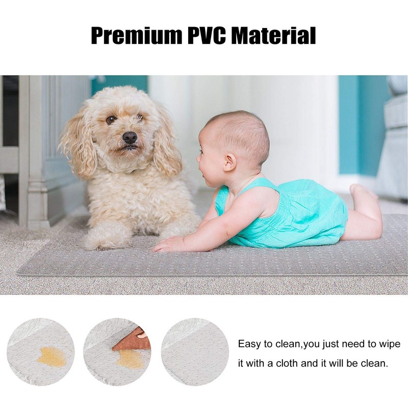 Kuyal Desk Chair Mat for Carpet, 30'' x 48'' Rectangle