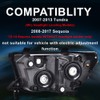 G-PLUS Front Headlights Assembly Pair,Compatible with 2007-2013 Toyota Tundra/Fit 2008-2017