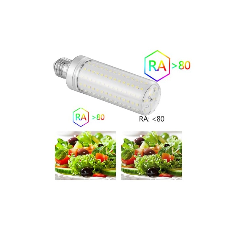 RAYHOO 18W LED Light Bulbs Incandescent 120-180 Watts Equivalent, E26/E27