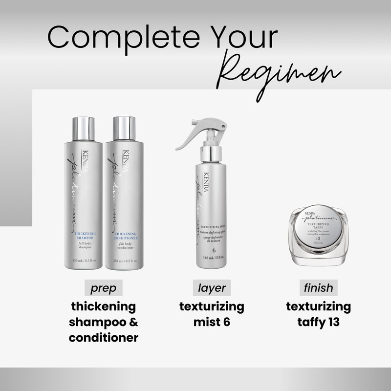 Kenra Professional Platinum Texturizing Taffy 13 | Styling Fiber Crème|