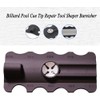 POFET 5 in 1 Billiard Cue Repair Tool Accessories Trimmer/Polisher/Shaper/Tapper