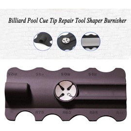 POFET 5 in 1 Billiard Cue Repair Tool Accessories Trimmer/Polisher/Shaper/Tapper