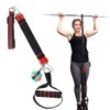 Pull Up Assist Band, Premium Powerlifting Stretch Resistance Bands Portable Fitness Resistance Band to Improve Arm, Shoulders and Chest Strength Easy to Use(Black)