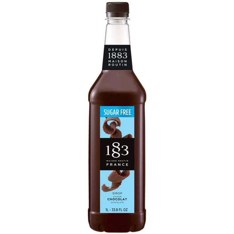 1883 Coffee Syrup, Sugar Free Chocolate Syrup for Drinks, Made