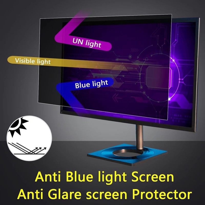 ZCAZY 32 Inch Computer Monitor Privacy Screen Filter - Eye