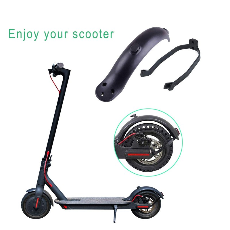 Z-FIRST 2 Pieces Rear Fender Mudguard Bracket Rear Fender Scooter