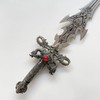 ShangYaSM 680 Silver wall Mounted Fantasy Decorative Sword with Display