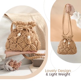 Avisky Straw Bags for Women - Straw Crossbody Bags Boho Crossbody Purses for Women Woven Handbags Shoulder Bag Boho Summer Handbags 2025