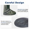 Waterproof Shoe Covers For Rain，Rain Boot Covers With Zipper,Galoshes Shoe