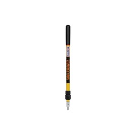 Structron 60251 SE24 SuperHandle II Fiberglass Telescopic Extension Handle with STA-LOK, 2' - 4', Yellow