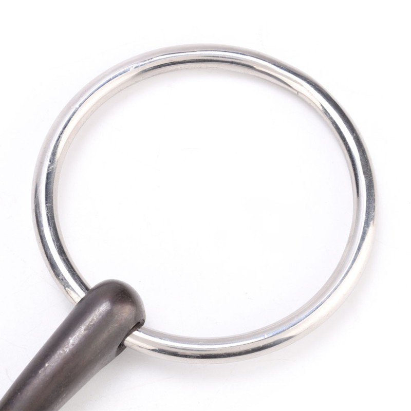 Durable Stainless Steel Ring Snaffle Mouth Horse Bit with Elliptical