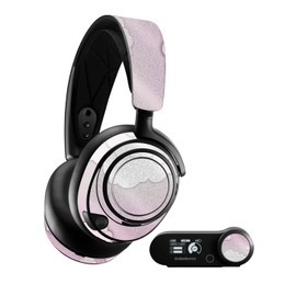 MightySkins Glossy Glitter Skin Compatible with SteelSeries Arctis Nova Pro - Baby Clouds | Protective, Durable High-Gloss Glitter Finish | Easy to Apply, Remove, and Change Styles | Made in The USA