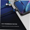 CAXUSD 1Pc Magnetic Nylon Phone Charging Cable Fast Charge Data