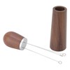 Coffee Distribution Tool Multifunctional Needle Coffee Distributor with Wooden Base