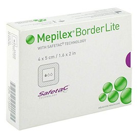 Mepilex Border Lite 4 x 5 cm All-in-One-Schaumverband, 10 pcs. Dressing