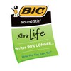BIC Round Stic Extra Life Ballpoint Pen, Medium Point (1.0mm),