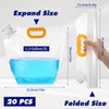MAQUITA 20 Pcs 1.3 Gallon Foldable Water Emergency Container Bag