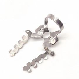 1 Piece Dental Multi-Funtional Rubber Dam Clamp Dental Special Clips Dental Restoration Rubber Dam Barrier Clips Stainless Steel (1 Piece NO.8-M)