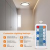 Matane Motion Sensor LED Ceiling Light with Remote, 12 Inch