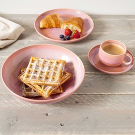 Like. by Villeroy & Boch Perlemor Coral Breakfast Plate 24 x 24 x 3 cm