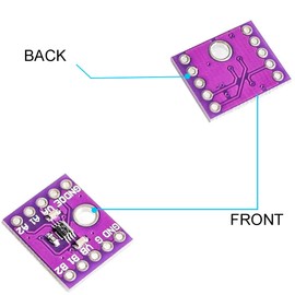 Youmile 2pcs TXS0102 2-Bit Bi-Directional Voltage Level Converter 2 Way Level Converter Board Module I2C IIC Switch with DuPont Cable