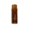 (5) Empty Clear Plastic Deodorant Containers (Brown) - 2.2 Oz