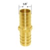 Joywayus 3PCS Solid Brass 5/8" Hose Repair Connectors with Stainless