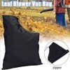 Leaf Blower Vacuum Bag Waterproof Dust Collection Bag with Zipper