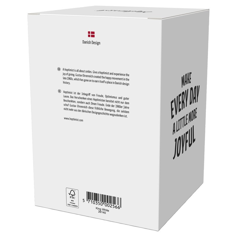 Hoptimist - King Bumble - White - Medium - Plastic