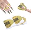 VNC 200Pcs Acrylic Nail Forms Sticker, Thick Nail Art Tips