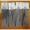 scünci 4 Pack: Scunci Earth-Friendly Cotton Soft Knot Headwrap Grey