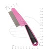 Jeufond Multifunctional Stainless Steel Fine-Toothed Dandruff Comb, Professional Scalp Care