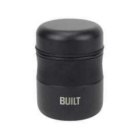 BUILT 10 Ounce Vacuum Insulated Food Jar Tumbler Double Wall, Black