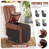 VANSOFY 1-Piece Extra Large Additional Recliner Console Cover, Console Covers