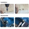 Utoolmart 1/4" Quick-Change Hex Shank 7mm Nut Setter Driver Drill